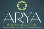 לוגו אריא ARYA - אולם חובק עולם