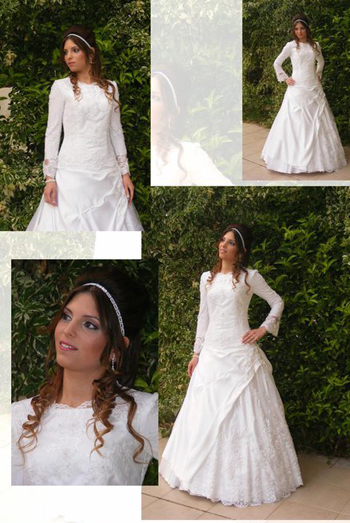 תמונה של בת מלך - סלון כלות לדתיות - שמלות כלה צנועות