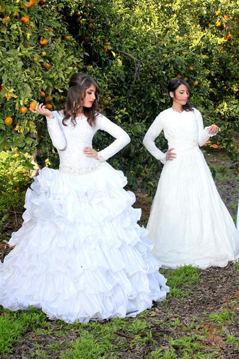 תמונה של היופי שבך - גמח שמחות כלה יוקרתי - שמלות כלה צנועות